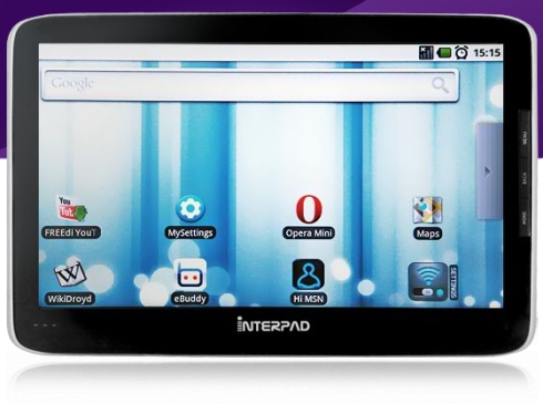 10-  Interpad  Android  NVIDIA Tegra 2