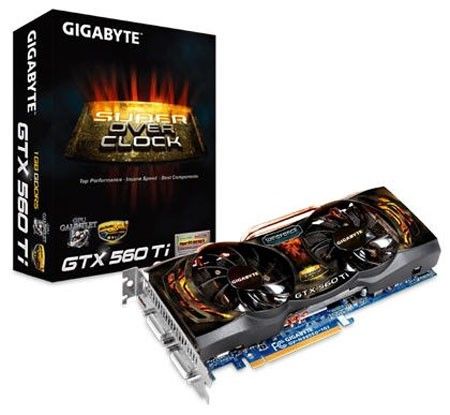 Gigabyte    GeForce GTX 560 Ti  1 