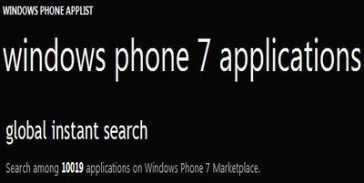    Windows Phone Marketplace   10 000
