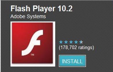 Adobe Flash 10.2   Android Market