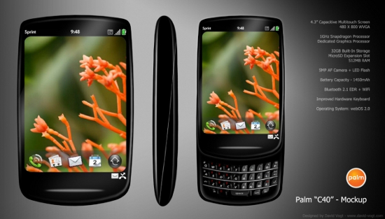 webOS  Palm C40 - 4G, 8    1  