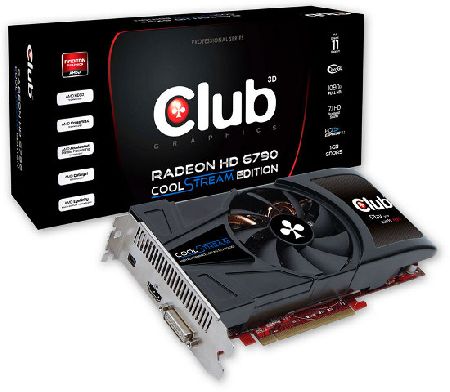 Club 3D    Radeon HD 6790  CoolStream