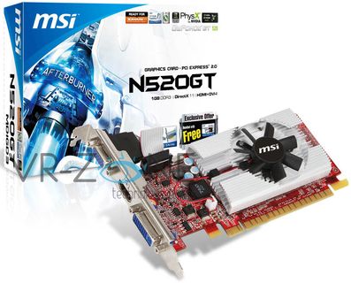  GeForce GT 520  MSI   