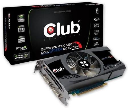 Club 3D   GeForce GTX 550 Ti  2     CoolStream