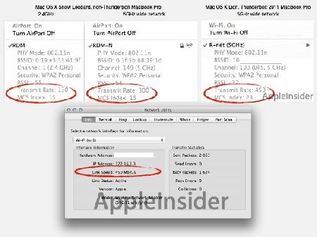 Mac OS X 10.7 Lion   450 / Wi-Fi   iMac  MacBook Pro