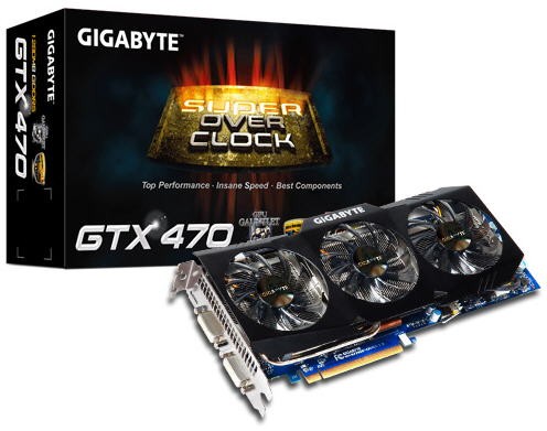Gigabyte  GeForce GTX 470   Super Overclock Edition