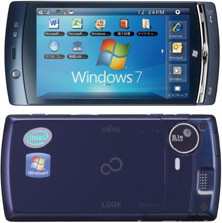  Fujitsu LOOX F-07C  Symbian  Windows 7  