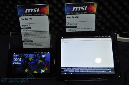 Computex 2011:  Android  MSI WindPad Enjoy 7  Enjoy 10