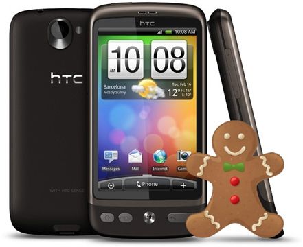   HTC Desire  Android 2.3,   