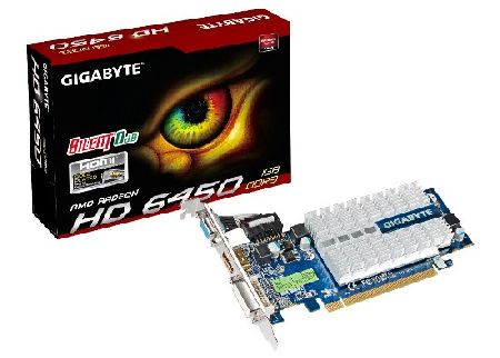   Gigabyte GV-R645SL-1GI  AMD Radeon HD 6450