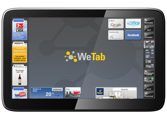 11,6- Android  WeTab    