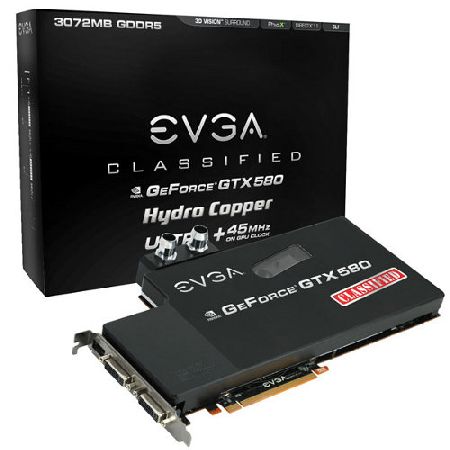 EVGA    GeForce GTX 580 Classified Ultra   