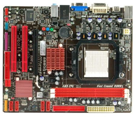 Biostar A880G+ -     AMD    ATI Radeon HD