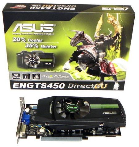 ASUS     GeForce GTS 450   DirectCU