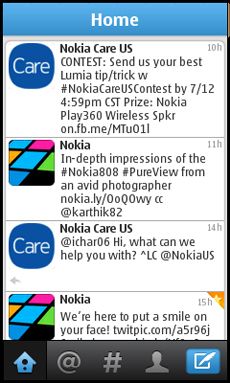   Twitter-   Nokia Series 40