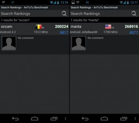 Motorola Occam  Manta   Android 4.2   