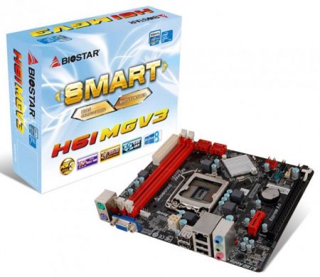    Biostar H61MGV3   Intel LGA 1155