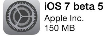 Apple  iOS 7 beta 5