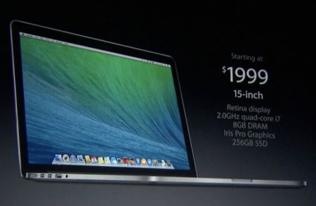 Apple   MacBook Pro Retina  Intel Haswell