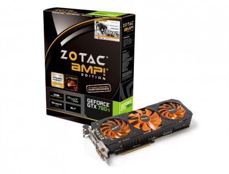 Zotac    GeForce GTX 780 Ti AMP! Edition