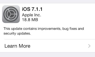 iOS 7.1.1   