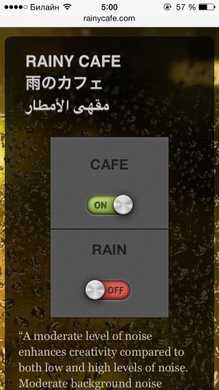  : Rainy Cafe -   