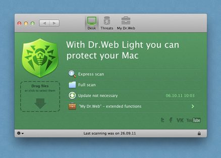 Dr.Web Light  Mac OS X  