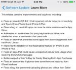 Apple  iOS 8.0.2 (29.09.2014)