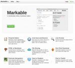  : Markable -  -  Markdown (31.10.2014)