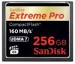   SanDisk Extreme Pro CompactFlash  256     4K  (18.09.2013)