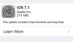 Apple  iOS 7.1 (12.03.2014)